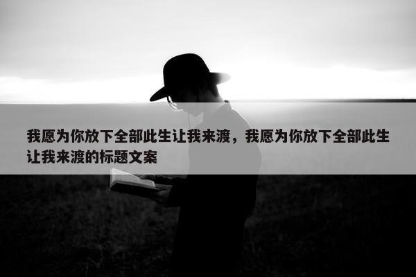 我愿为你放下全部此生让我来渡，我愿为你放下全部此生让我来渡的标题文案