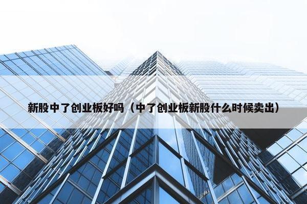 新股中了创业板好吗（中了创业板新股什么时候卖出）