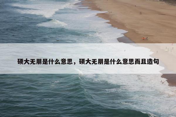 硕大无朋是什么意思，硕大无朋是什么意思而且造句