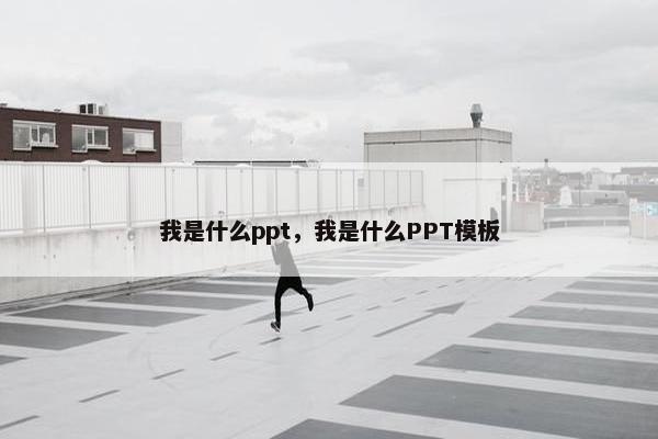 我是什么ppt，我是什么PPT模板