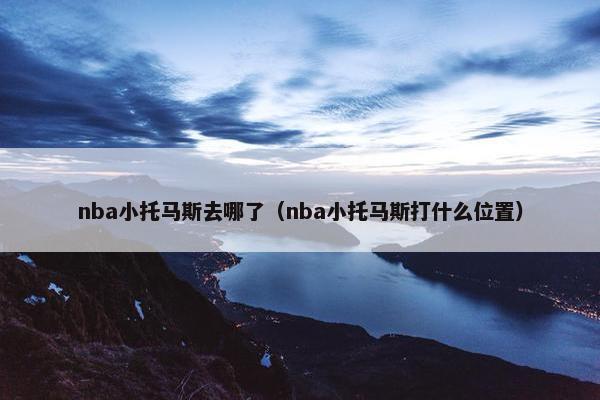 nba小托马斯去哪了（nba小托马斯打什么位置）