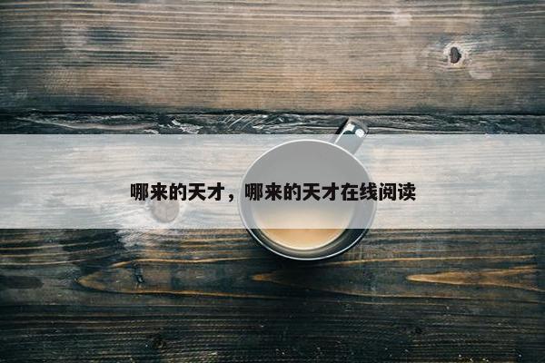 哪来的天才，哪来的天才在线阅读