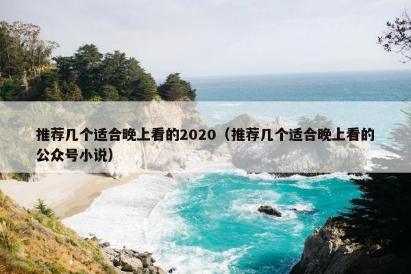 推荐几个适合晚上看的2020（推荐几个适合晚上看的公众号小说）