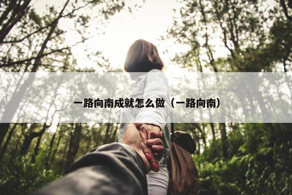 一路向南成就怎么做（一路向南）