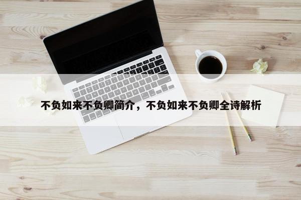 不负如来不负卿简介，不负如来不负卿全诗解析