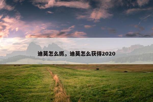 迪莫怎么抓，迪莫怎么获得2020