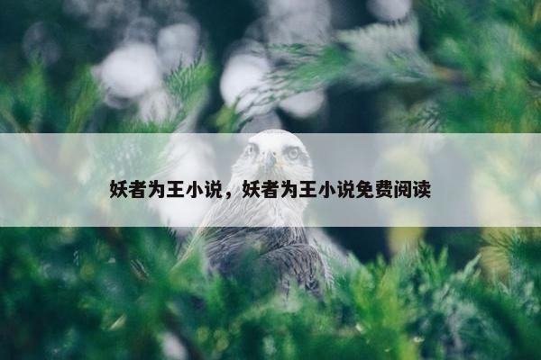 妖者为王小说，妖者为王小说免费阅读