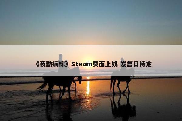 《夜勤病栋》Steam页面上线 发售日待定